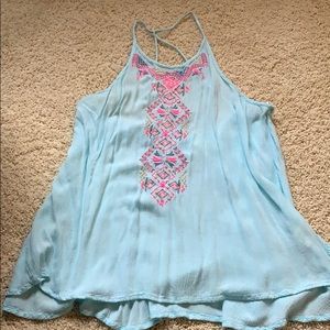 Flowy and cute tank!